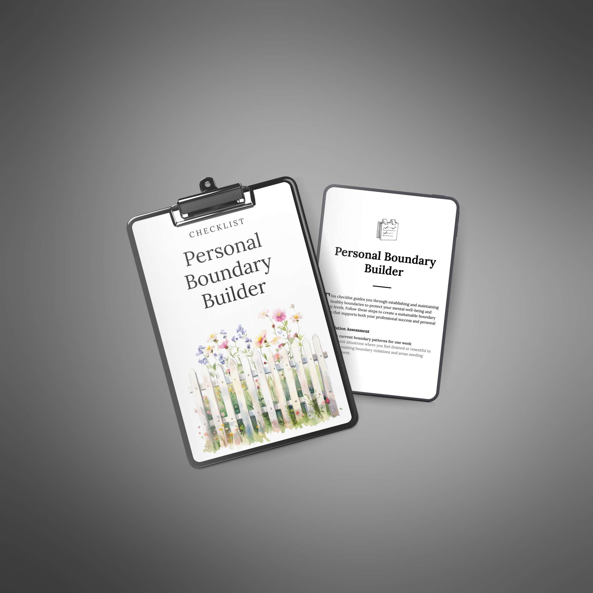 Personal Boundary Builder included with the Calm and in Control Bundle - Image 2